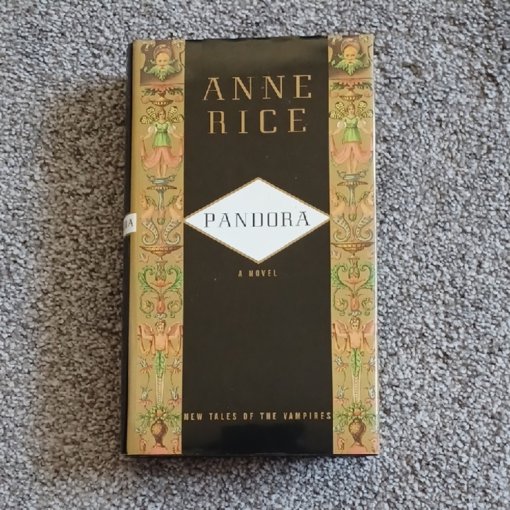 Anne Rice 'Pandora' Hardcover Book